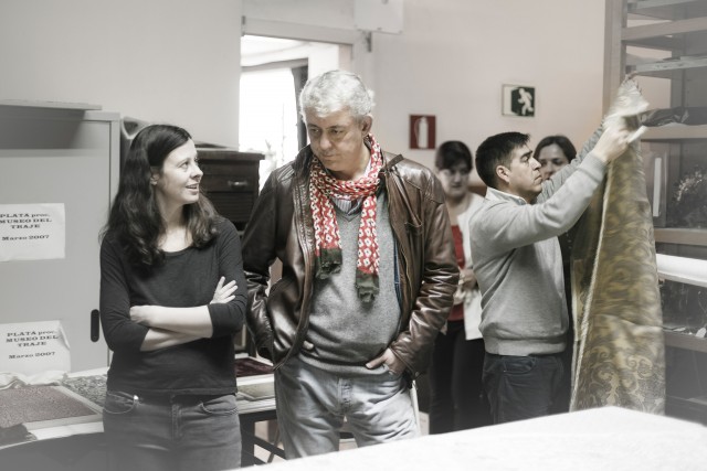 Estudio de Rosa Bernal en el Museo de Artes Decorativas de Madrid.