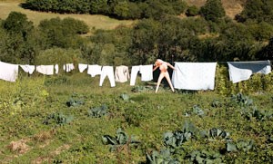 Ropa tendida al Sol...